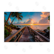LSR Creative Studio | Tropical Beach Dock