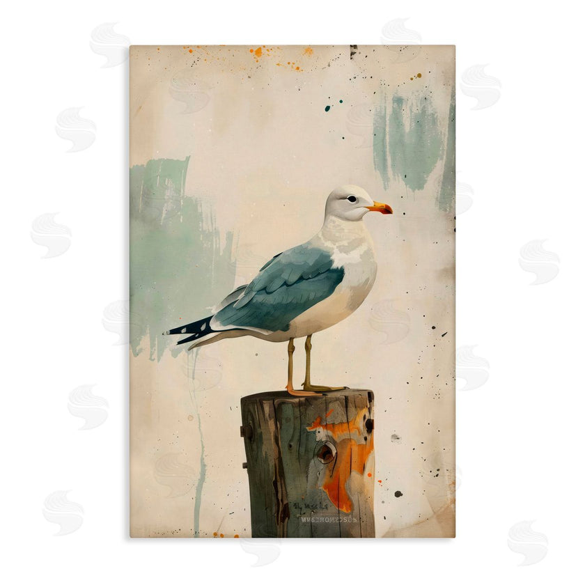 LSR Creative Studio | Seagull On A Post
