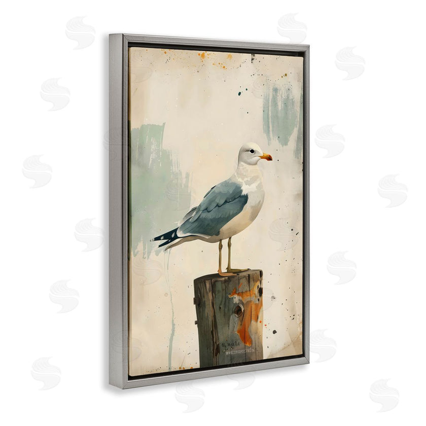 LSR Creative Studio | Seagull On A Post