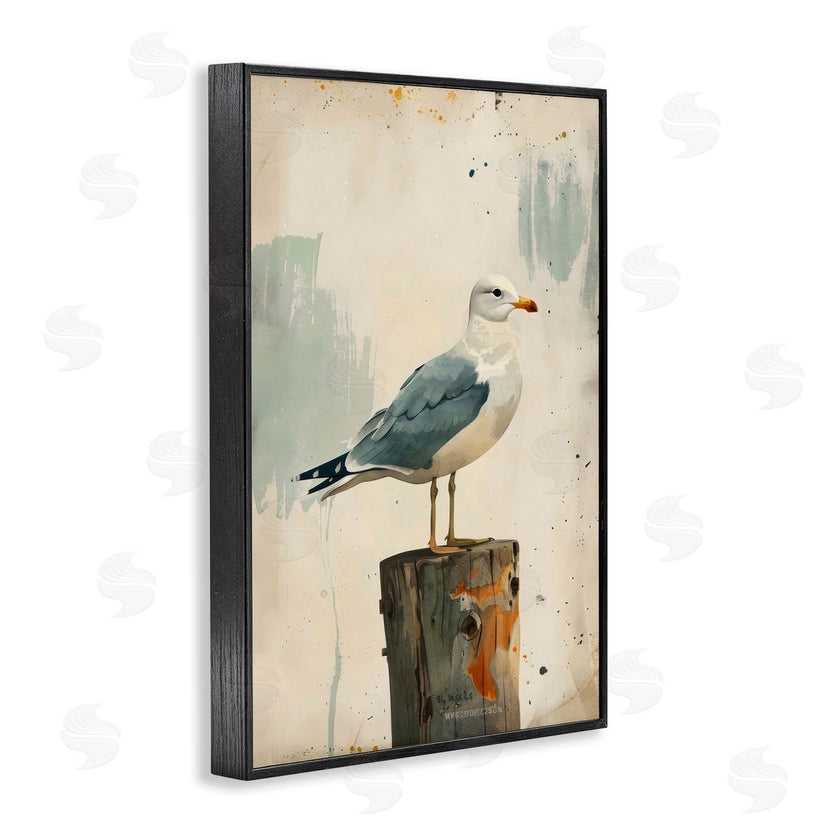 LSR Creative Studio | Seagull On A Post
