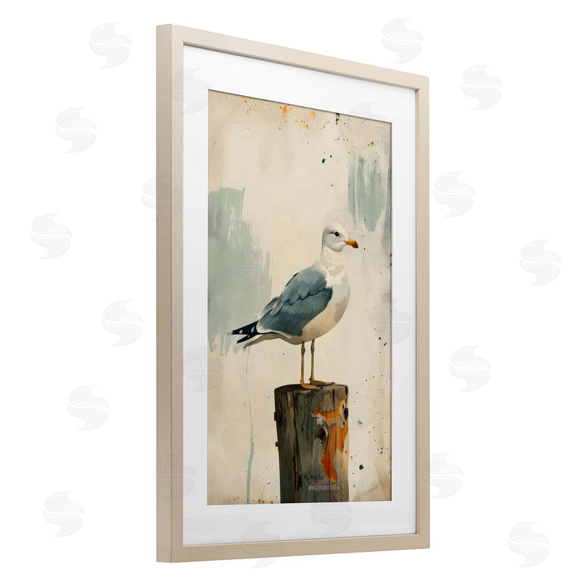 LSR Creative Studio | Seagull On A Post