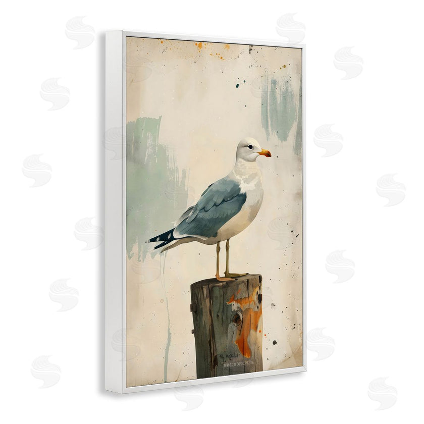 LSR Creative Studio | Seagull On A Post