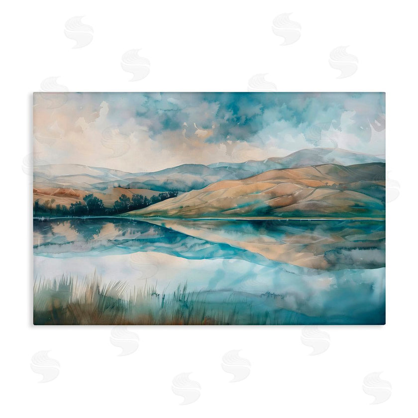 LSR Creative Studio | Lake Reflecting Rolling Hills