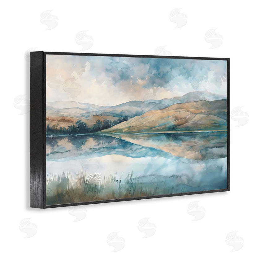 LSR Creative Studio | Lake Reflecting Rolling Hills