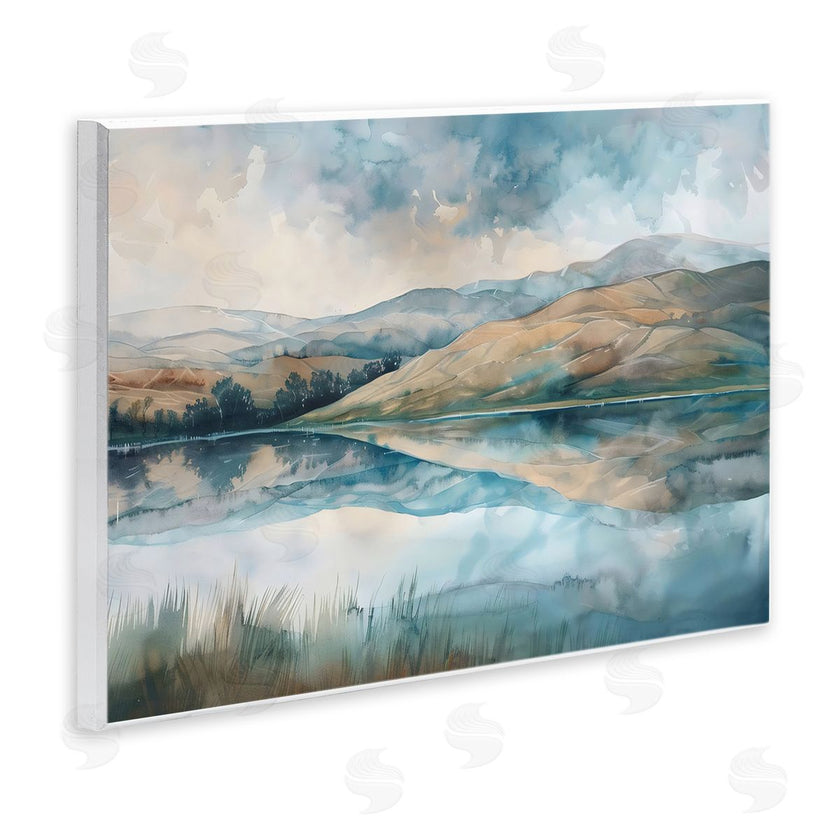 LSR Creative Studio | Lake Reflecting Rolling Hills