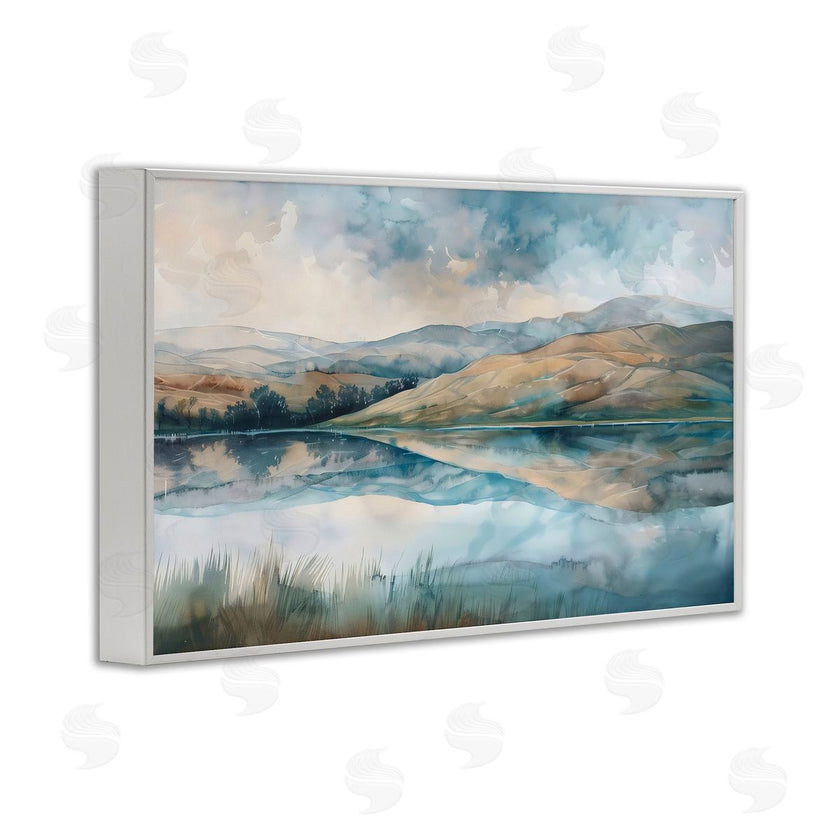 LSR Creative Studio | Lake Reflecting Rolling Hills