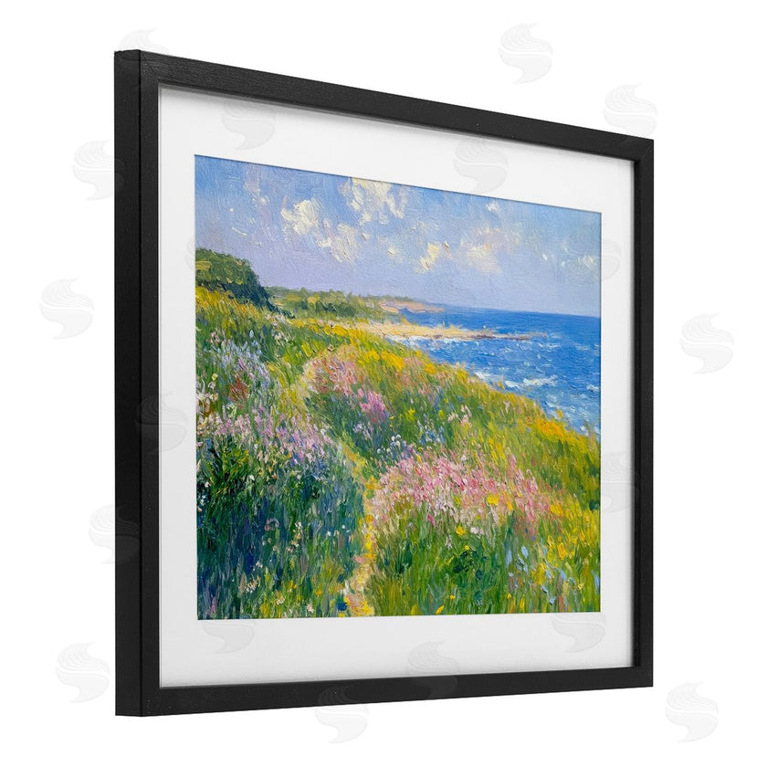Petal Prints Design | Impressionist Smudged Coast