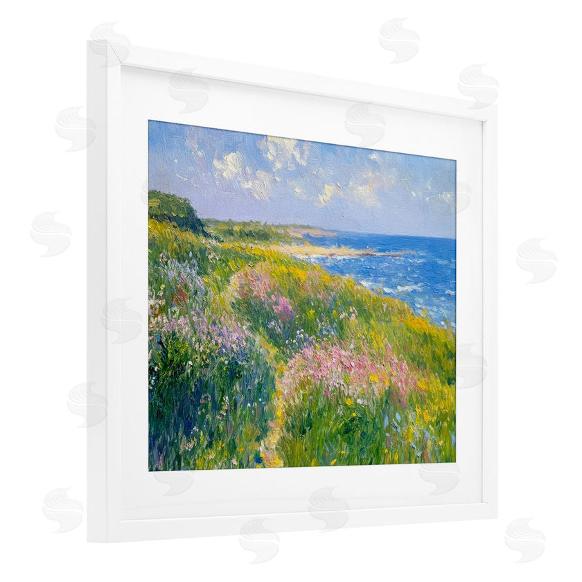 Petal Prints Design | Impressionist Smudged Coast