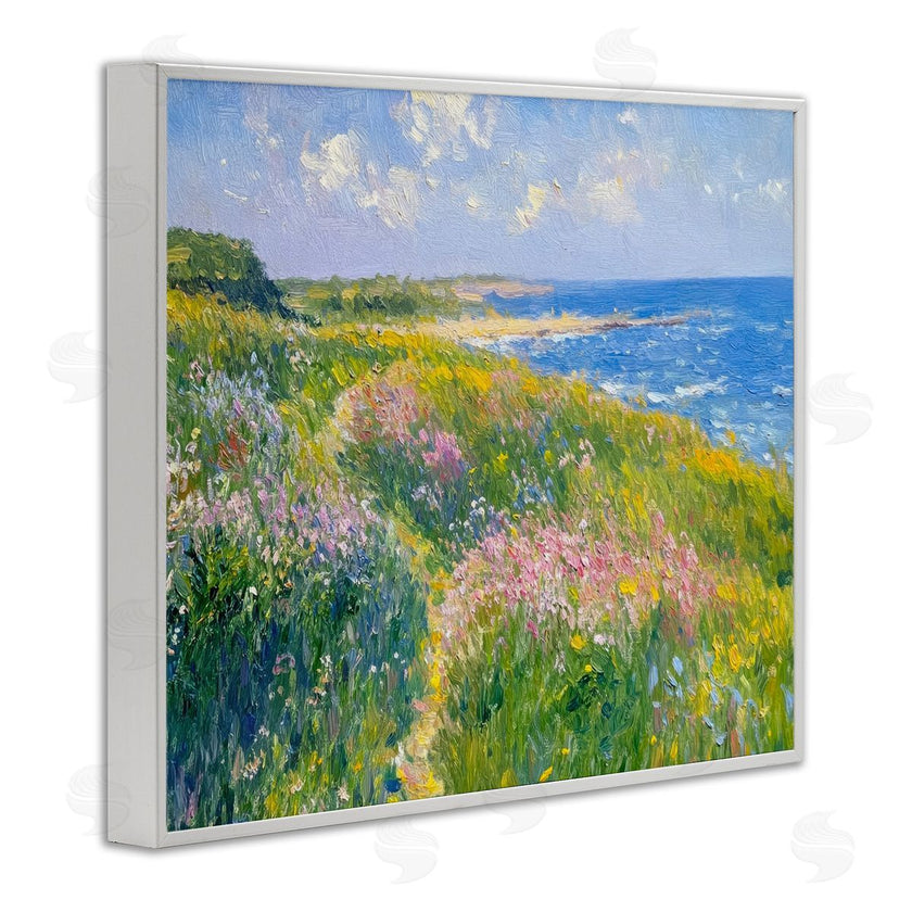 Petal Prints Design | Impressionist Smudged Coast