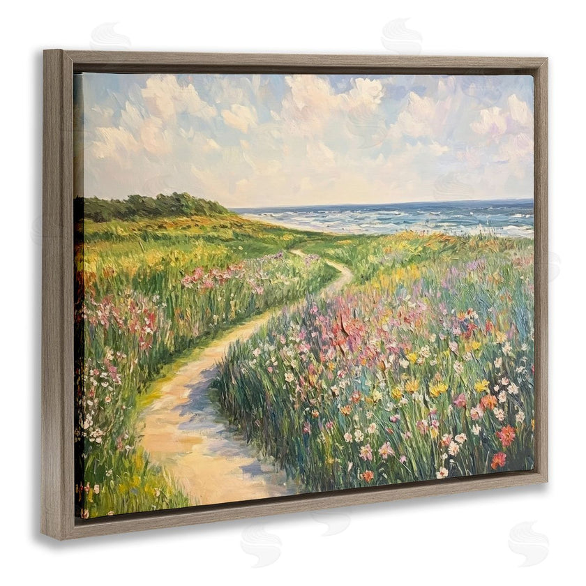 Petal Prints Design | Impressionist Coastal Meadow