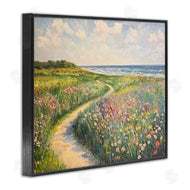 Petal Prints Design | Impressionist Coastal Meadow