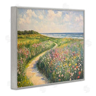Petal Prints Design | Impressionist Coastal Meadow