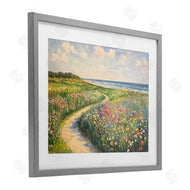Petal Prints Design | Impressionist Coastal Meadow