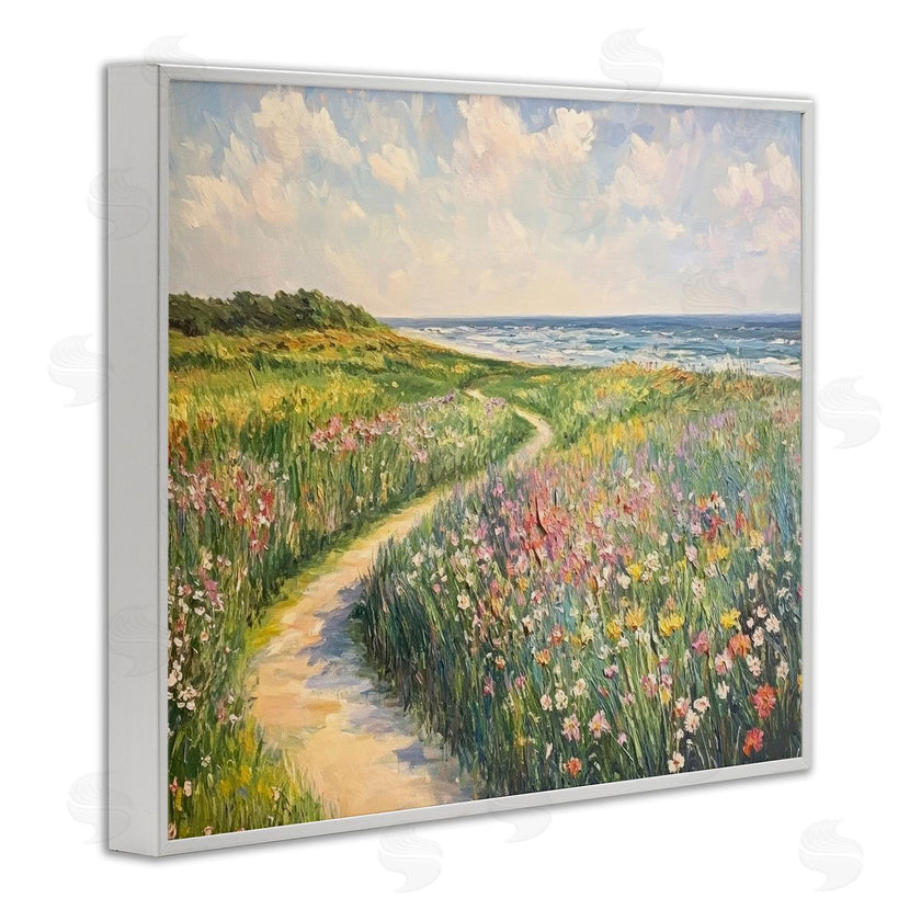 Petal Prints Design | Impressionist Coastal Meadow