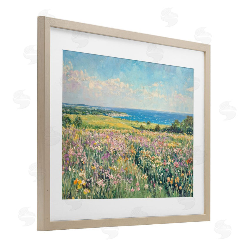 Petal Prints Design | Lilac Coast Seascape