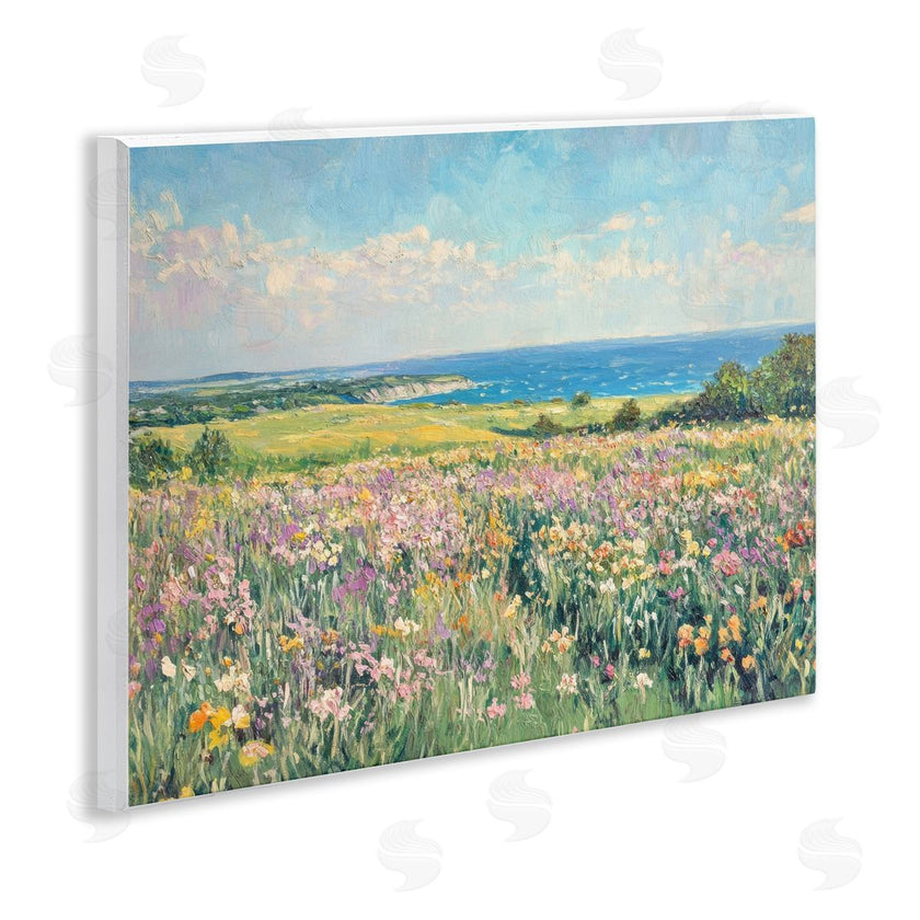 Petal Prints Design | Lilac Coast Seascape