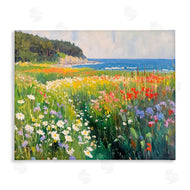 Petal Prints Design | Vivid Wildflower Beach