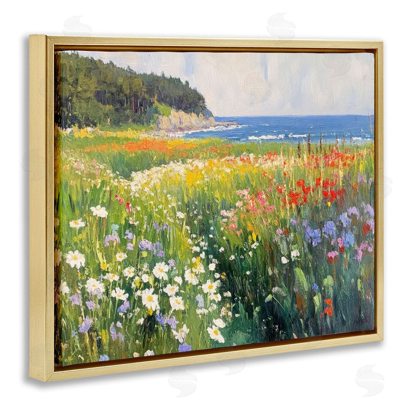 Petal Prints Design | Vivid Wildflower Beach