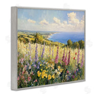 Petal Prints Design | Pastel Hyacinth Seaside Garden