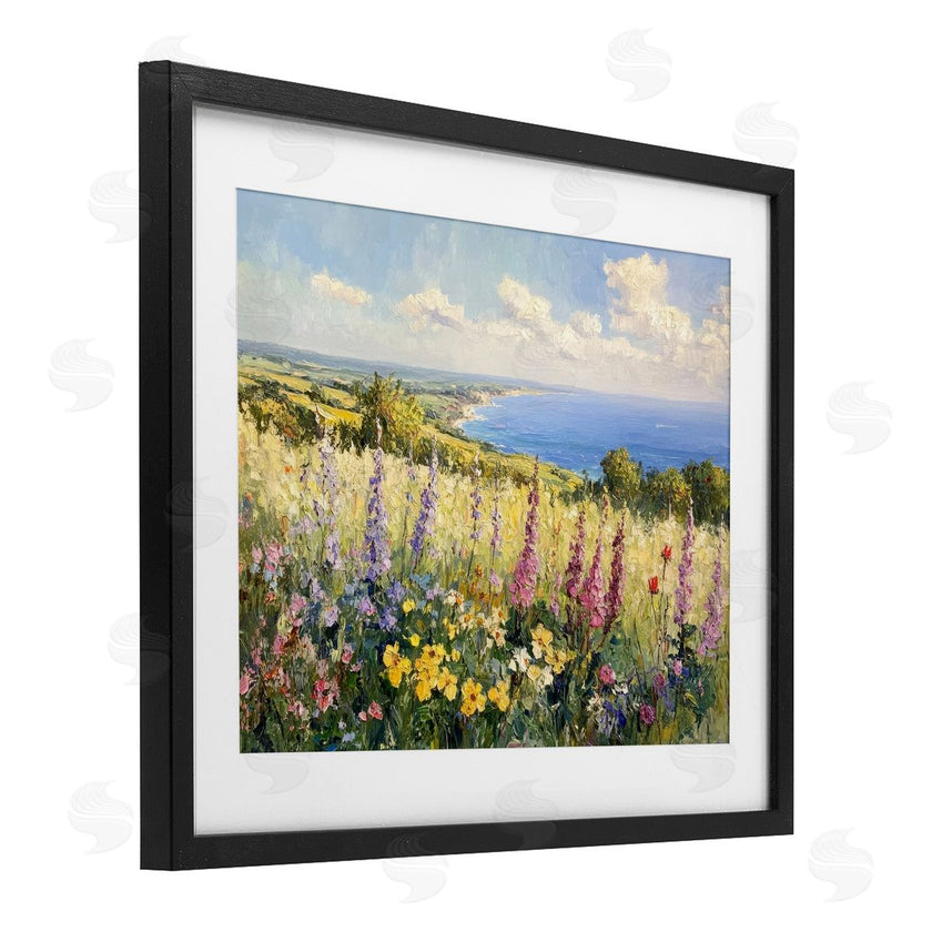 Petal Prints Design | Pastel Hyacinth Seaside Garden