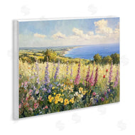 Petal Prints Design | Pastel Hyacinth Seaside Garden