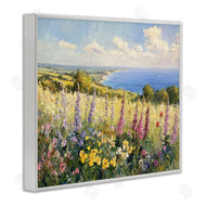 Petal Prints Design | Pastel Hyacinth Seaside Garden