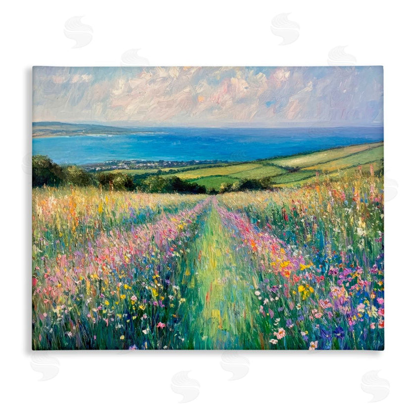 Petal Prints Design | Impressionist Wildflower Hills
