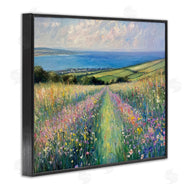 Petal Prints Design | Impressionist Wildflower Hills