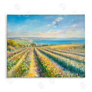 Petal Prints Design | Rows Of Flowers Landscape