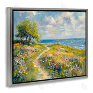 Petal Prints Design | Colorful Coastal Path