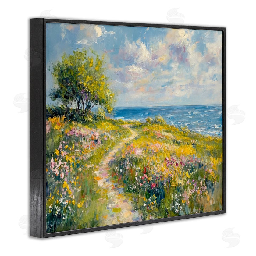 Petal Prints Design | Colorful Coastal Path