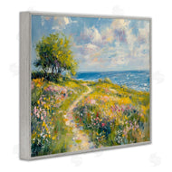 Petal Prints Design | Colorful Coastal Path