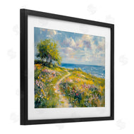 Petal Prints Design | Colorful Coastal Path