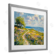 Petal Prints Design | Colorful Coastal Path