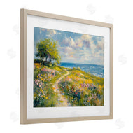 Petal Prints Design | Colorful Coastal Path