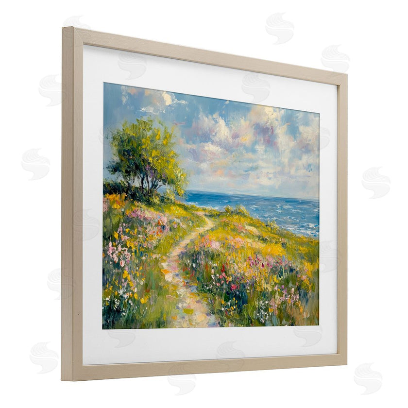 Petal Prints Design | Colorful Coastal Path