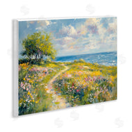 Petal Prints Design | Colorful Coastal Path