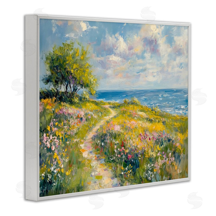 Petal Prints Design | Colorful Coastal Path