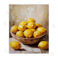Franklyn Gregory | Bowl Of Lemons Still Life