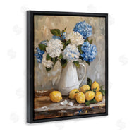 LSR Creative Studio | Hydrangeas and Citrus Still Life