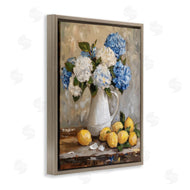 LSR Creative Studio | Hydrangeas and Citrus Still Life