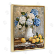 LSR Creative Studio | Hydrangeas and Citrus Still Life