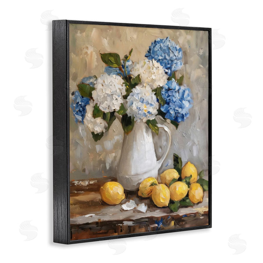 LSR Creative Studio | Hydrangeas and Citrus Still Life