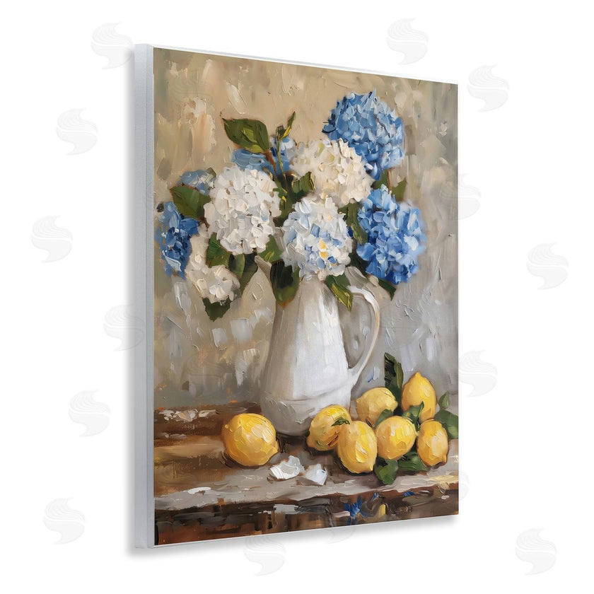 LSR Creative Studio | Hydrangeas and Citrus Still Life