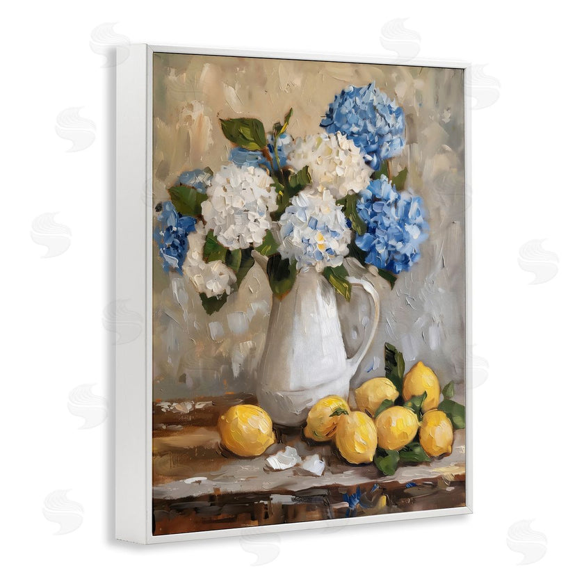 LSR Creative Studio | Hydrangeas and Citrus Still Life