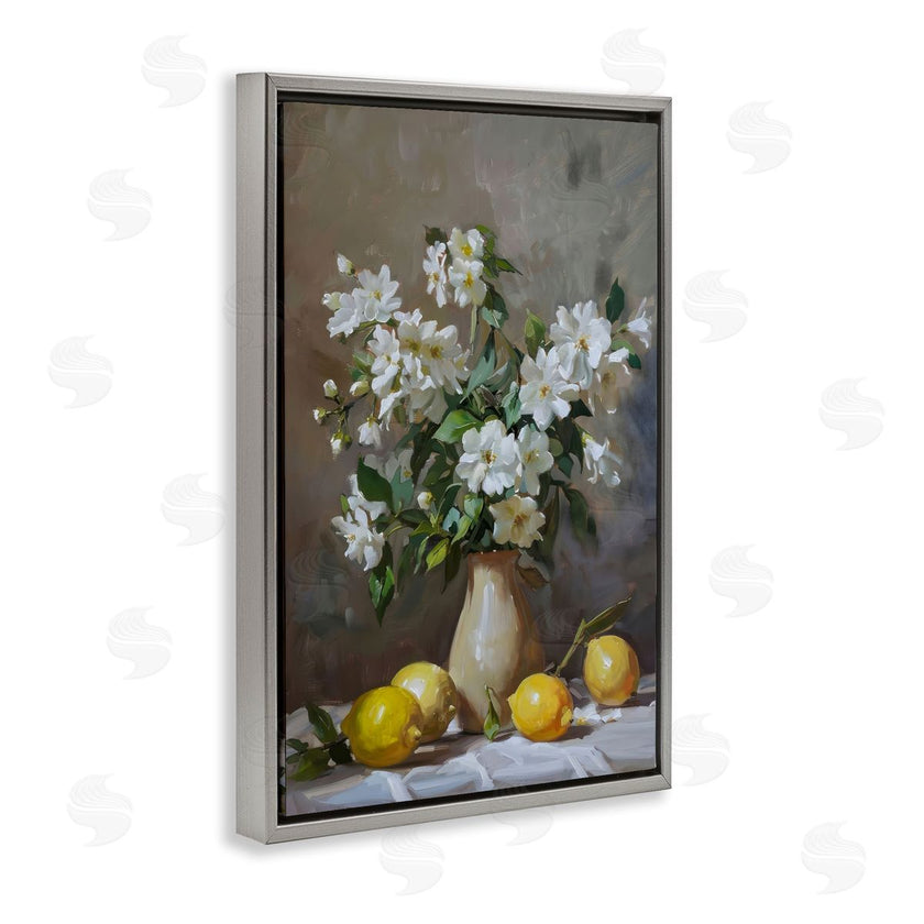 LSR Design Studio | Floral Lemons Still Life