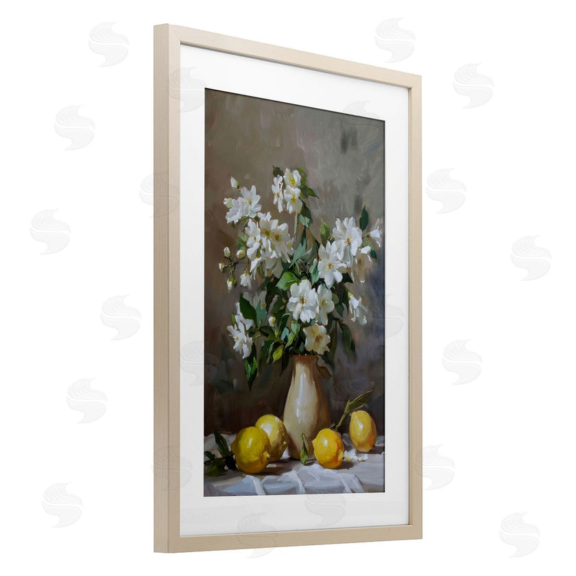 LSR Design Studio | Floral Lemons Still Life