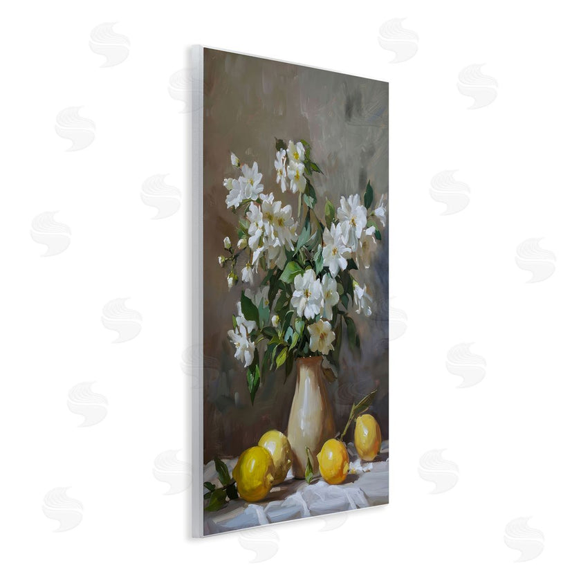 LSR Design Studio | Floral Lemons Still Life
