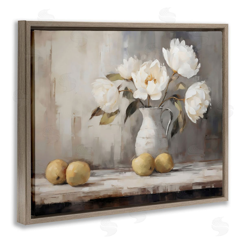 LSR Creative Studio | Vase Of Peonies & Lemons