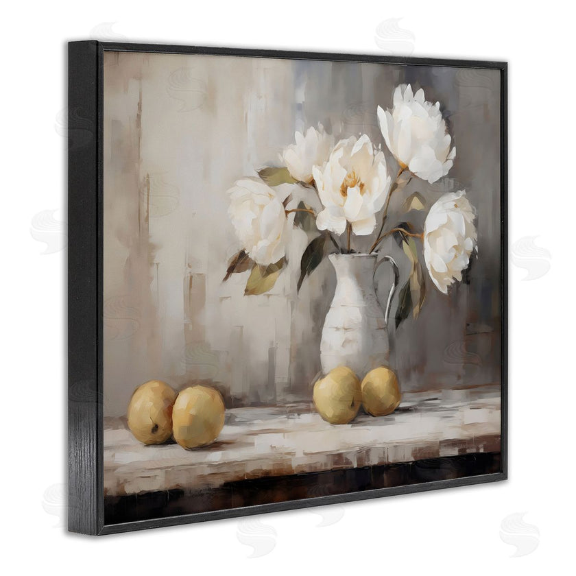 LSR Creative Studio | Vase Of Peonies & Lemons